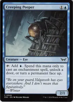 Creeping Peeper C Duskmourn: House of Horror 46 NM MTG - Image 1