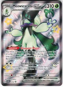 Meowscarada ex - 078 Pokemon SV: Scarlet & Violet Promo Cards Holo Promo NM - Image 1