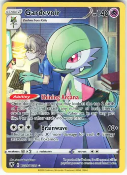 Gardevoir TG05/TG30 Pokemon SWSH10: Astral Radiance Trainer Gallery Holo NM - Image 1