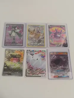 Pokemon Eevee Trainer Gallery/Illustration Rare/Full Art Holo Cards - Image 1
