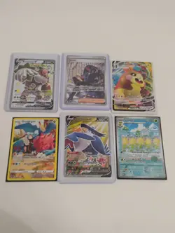 Pokemon Sunflora Illustration Rare/SIR/Morpeko VMAX/Full Art Holo Cards - Image 1