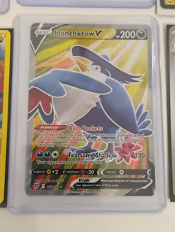 Pokemon Sunflora Illustration Rare/SIR/Morpeko VMAX/Full Art Holo Cards - Image 3