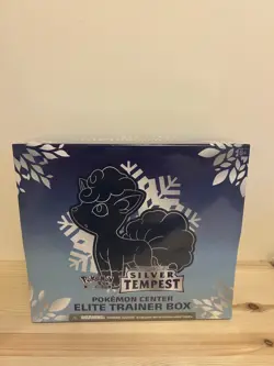 Pokemon TCG Pokemon Center Silver Tempest Elite Trainer Box ETB New Sealed 820650851070 - Image 1