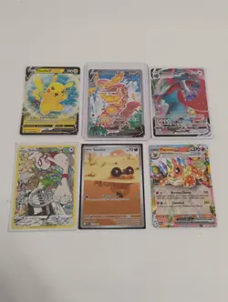 Pokemon Sandile Illustration Rare/Pikachu Promo/Full Art Holo Cards - Image 1