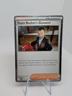Team Rocket's Giovanni (Cosmos Holo) 174/182 - Pokemon TCG Destined Rivals - NM - Image 1