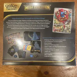 Pokemon TCG Mega Evolutions Elite Trainer Box Lucario Art (SOME TEARS IN SEAL) - Image 5