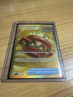 Pokemon Earthen Vessel Holo Gold #096/064 Sv: Shrouded Fable NM Condition - Image 1