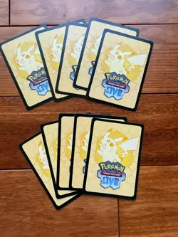 10x Pokemon TCG Online Live Mega Evolution Code Cards PICTURES SENT OF CODES - Image 1
