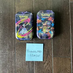 Pokemon TCG Mega Evolution 2 Total Mini Tins - Mega Evolution & Destined Rivals - Image 1