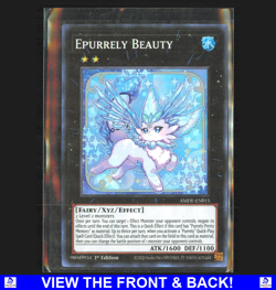 Epurrely Beauty 2020 YuGiOh! Amazing Defenders Holo NM Super Rare AMDE EN015 - Image 1