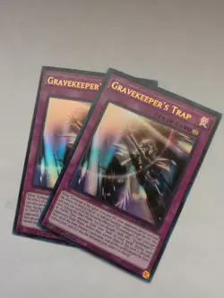 Yugioh x2 Gravekeeper's Trap 1st Edition MAMA-EN029 Ultra Rare (NM!) - Image 1