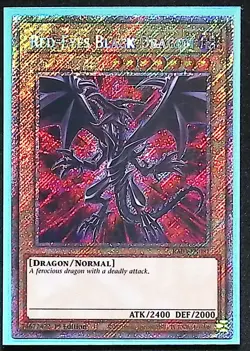 Red-Eyes Black Dragon - RA03 EN081 Platinum Secret Rare 1st Edition Yugioh - Image 1