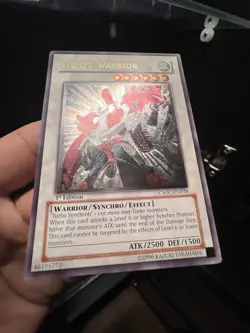 YUGIOH Turbo Warrior CSOC-EN038 Ultimate Rare 1st Edition - Light Play - Image 2