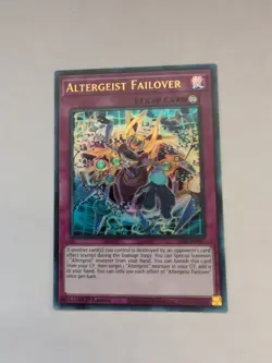 Altergeist Failover - GFP2-EN027 - Ultra Rare - 1st Edition Near Mint Yugioh! Ca - Image 1