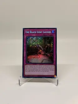 Yugioh The Black Goat Laughs MP25-EN057 1st Edition Prismatic Secret Rare NM - Image 3