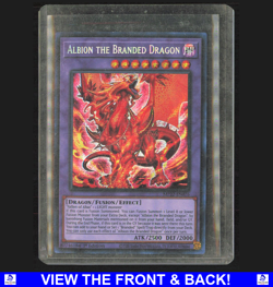 Albion the Branded Dragon 2020 YuGiOh! 2022 Tin of the Pharaoh's Gods Texture 1s - Image 1