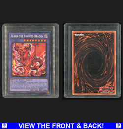 Albion the Branded Dragon 2020 YuGiOh! 2022 Tin of the Pharaoh's Gods Texture 1s - Image 3