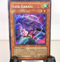 YuGiOh Yata-Garasu LOD-000 - SECRET RARE 1st Edition - Never Played NM/M - Image 1