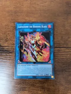 Laevateinn the Burning Blade DOOD-EN053 SUPER RARE DOOM OF Dimensions Yugioh NM - Image 1