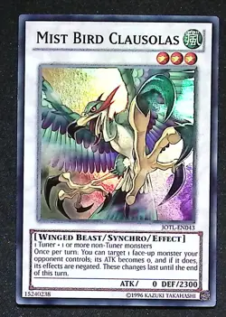 Mist Bird Clausolas - JOTL-EN043 - Super Rare - Yugioh - Image 1