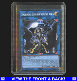 Underworld Godess of the Closed World 2020 YuGiOh! 2022 Tin of the Pharaoh's God - Image 1
