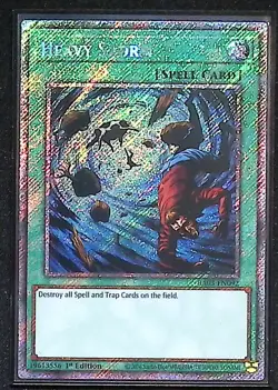 Heavy Storm - RA03-EN092 - Platinum Secret Rare - 1st Edition - Yugioh - Image 1