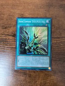 Horned Brute Carnovorus DOOD-EN098 SUPER DOOM OF DIMENSIONS Yugioh NM - Image 1