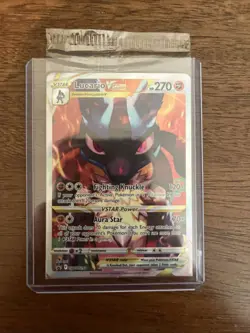 Lucario VSTAR Promo SWSH291 Crown Zenith ETB Pokemon Card English - SEALED - Image 1