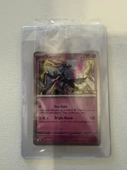 Pokemon Xerneas Card Mega Evolutions Stamp Promo 064/132 Sealed - RARE 🔥 - Image 4