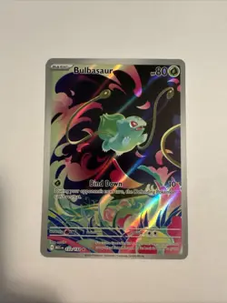 Bulbasaur 133/132 English MEG EN-Mega Evolutions Illustration Rare Pokemon Card - Image 1