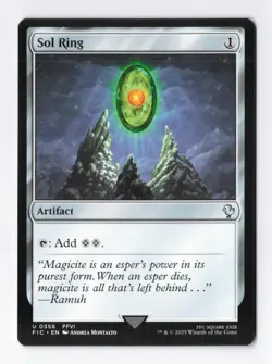 Sol Ring (0356) Normal U Final Fantasy MTG Magic the Gathering Card NM - Image 1