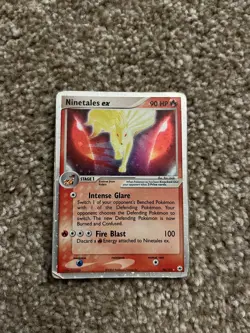 Pokemon Ninetales EX TCG Holo Rare Card 96/101 Hidden Legends - Image 1