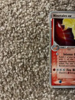 Pokemon Ninetales EX TCG Holo Rare Card 96/101 Hidden Legends - Image 5