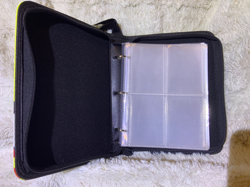 Pokemon binder with 400 slots for cards length 9 1/4 inches , width 7 1/4 - Image 2