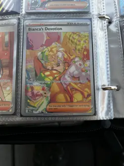 Pokemon Bianca's Devotion Full Art Holo Card 209/162SV05: Temporal Forces - Image 2