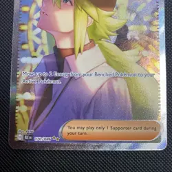 N's Plan 170/086 Pokemon Black Bolt Card SIR Special Illustration Rare (22) - Image 2