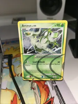 Pokemon Arceus Holo Ultra Rare Card 2009 AR2 LV.100 TCG - Image 1