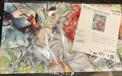 Gundam Card Game Official Playmat Set Suletta &Miorine [EVX02] Bandai Card Fest - Image 1