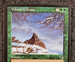 Winter's Grasp MTG Tempest Ucommon NM Never Played Single Card.........(DS3D1J8) - Image 3