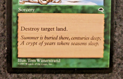 Winter's Grasp MTG Tempest Ucommon NM Never Played Single Card.........(DS3D1J8) - Image 5