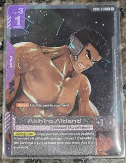 Akihiro Altland | ST05-011 | C+ - FOIL - Gundam Card Game Iron Bloom - Image 1