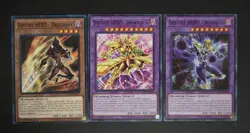 Destiny HERO 3 Card Set LEHD-ENA11/32/33 Dystopia Dusktopia Drilldark 1st Ed - Image 1