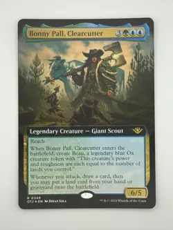 Bonny Pall, Clearcutter | Foil | Outlaws of Thunder Junction | Near Mint - Image 1