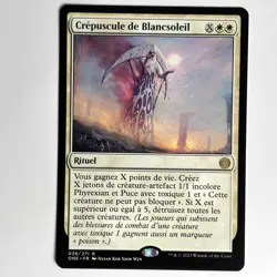 CREPUSCULE DE BLANCSOLEIL MTG ONE - CARTE MAGIC THE GATHERING FR NEUF - Image 1