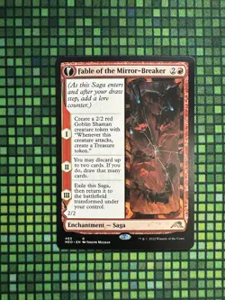 MTG Fable of the Mirror-Breaker #465 R Kamigawa: Neon Dynasty (NEO) - Image 1
