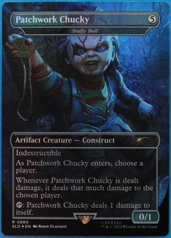 Patchwork Chucky | Stuffy Doll (Secret Lair Promo) FOIL MINT (503388) ABUGames - Image 1