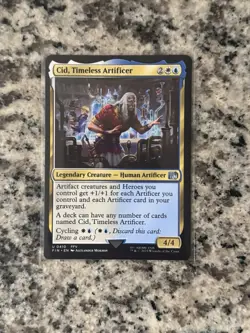 Cid, Timeless Artificer (0410) Final Fantasy - MTG - Regular - Image 1