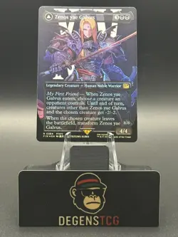 Zenos yae Galvus 0384 (Borderless) Final Fantasy Foil MTG - Image 1