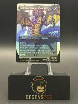 Zenos yae Galvus 0384 (Borderless) Final Fantasy Foil MTG - Image 2