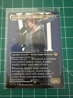 Squall, SeeD Mercenary (REGULAR) x1 - MTG Final Fantasy FIN #402 - Image 1